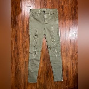 AE high rise jegging size 4 Regular length